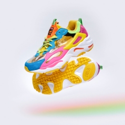 Fila Ray Tracer Naked - Naisten Urheilukengät - Pinkki | FI-48311